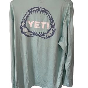 Yeti Long Sleeve Performance T Shirt Swim Shirt XL